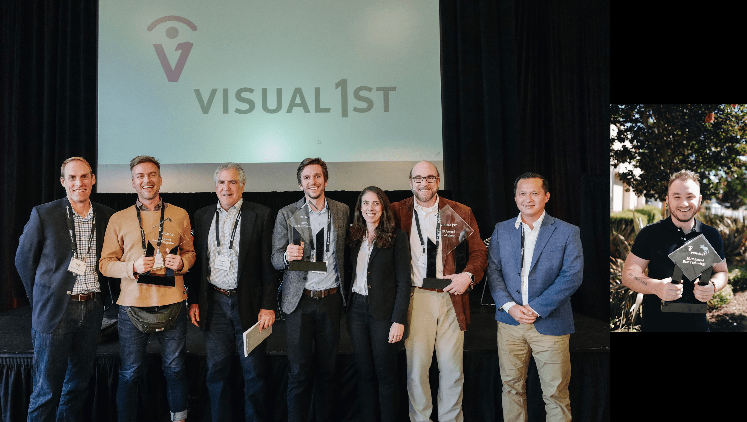 Visual 1st Awards winners